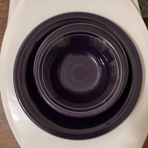 Art Deco Fiestaware dinner set